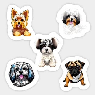 Puppy Sticker Pack Sticker